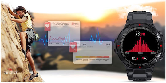 Giewont 430-1 Smartwatch (Negru)