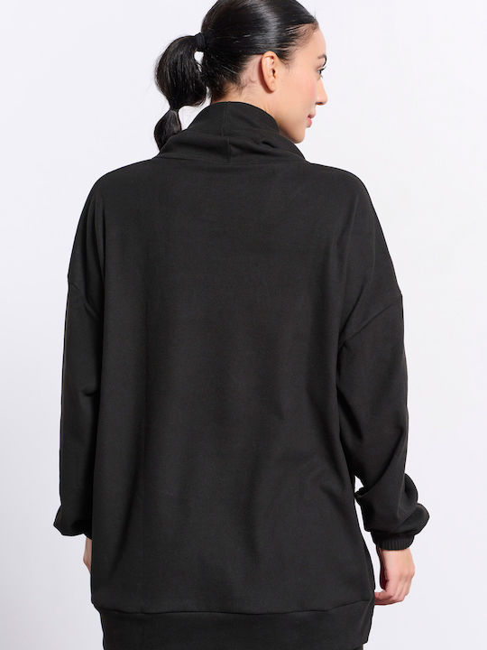 BodyTalk Women's Long Sweatshirt BLACK