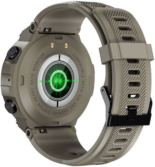 Giewont 430-2 Smartwatch with Heart Rate Monitor (Gray)