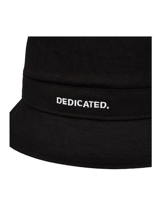 Dedicated Stockholm Logo Men's Bucket Hat Black