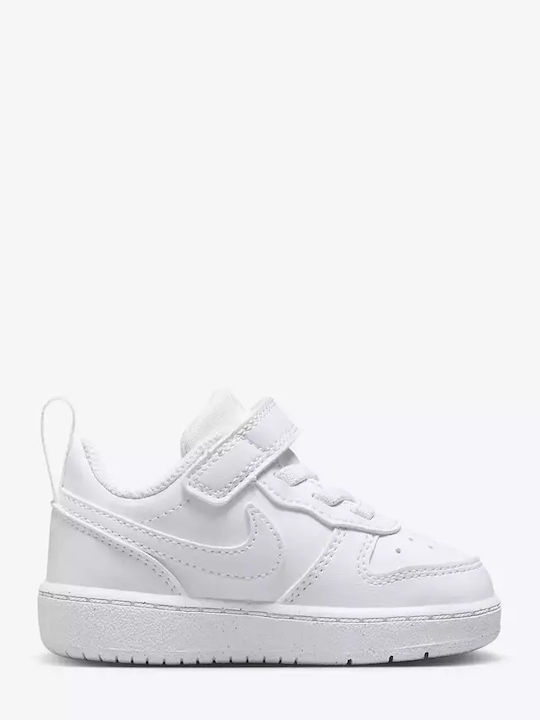 Court Borough Low Recraft Παιδικά Sneakers με Σκρατς Λευκά