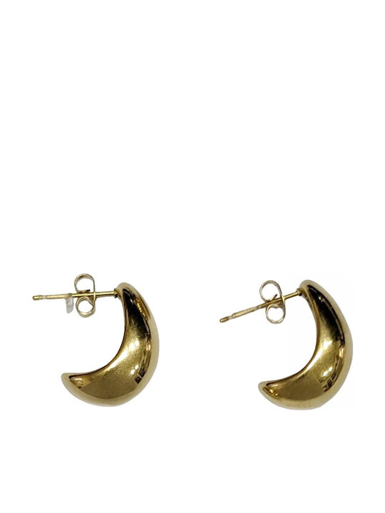 Tatu Moyo Earrings made of Steel Gold Plated Tatu Moyo Earrings made of Steel Gold Plated