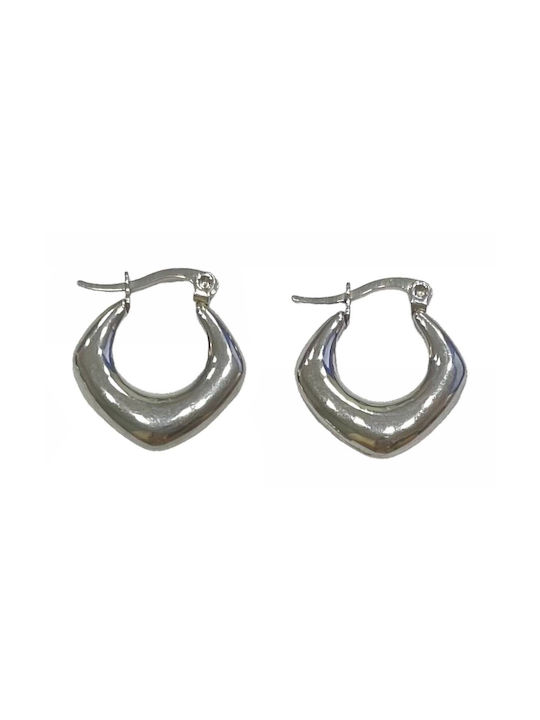 Tatu Moyo Earrings Hoops made of Steel