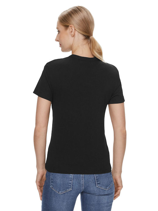 Calvin Klein Γυναικείο T-shirt Μαύρο.