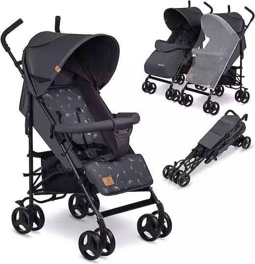 Lionelo Elia Umbrella Stroller Suitable from 6+ Months Grey White 7kg