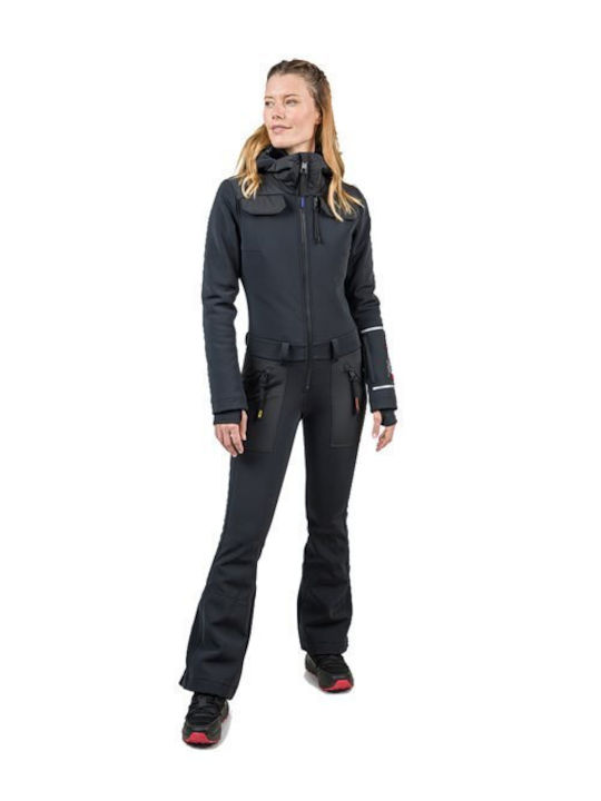 Rossignol Sublim RLMWJ30-200 Γυναικεία Ολόσωμη Φόρμα Σκι & Snowboard Μαύρη