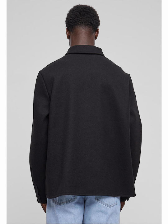 Overshirt Long-sleeved Shirt Black