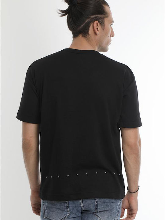 T-shirt Μαύρο