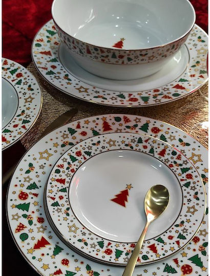 Christinholm White Porcelain Dinnerware Set 20pcs