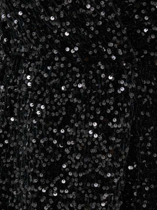 Mini Evening Dress WATER (NERO)