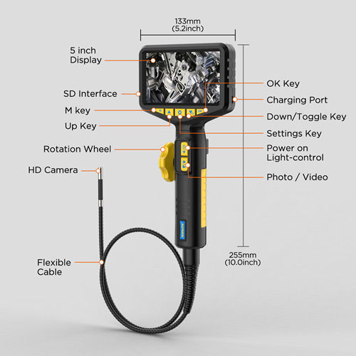 Autool Endoscope Camera for Mobile with 1m Cable