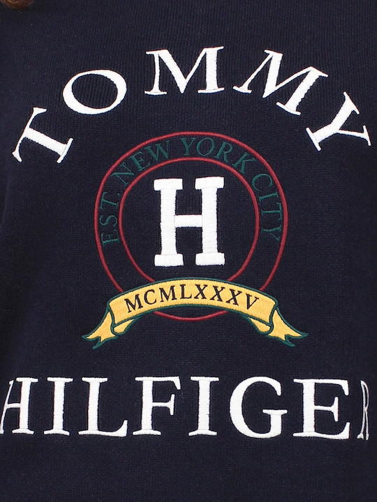 Tommy Hilfiger Tommy Damen Langarm Pullover Blau