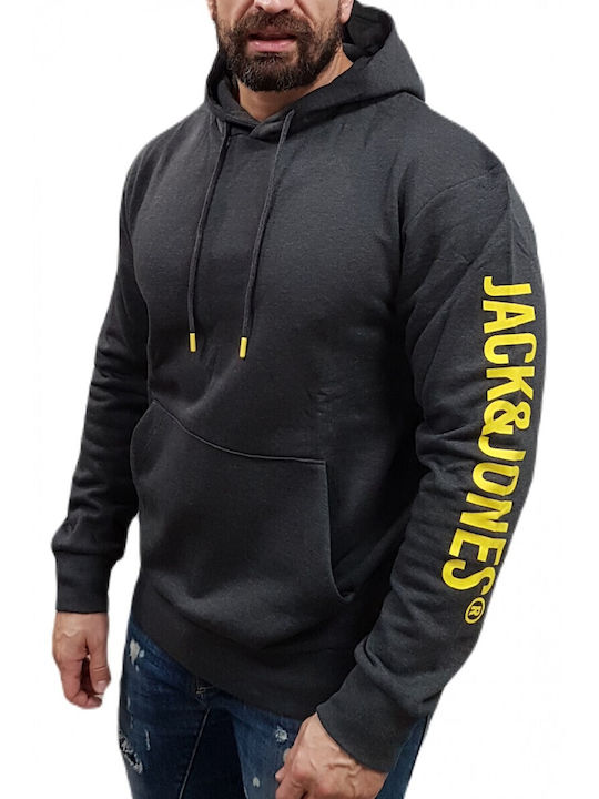 Jack & Jones Dark Grey mit Kapuze