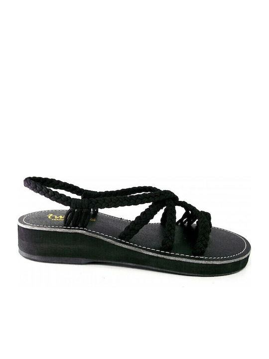 Sandale Casual Damă Negru