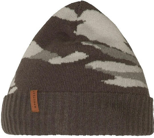 Beanie Unisex Σκούφος Πλεκτός σε Γκρι χρώμα