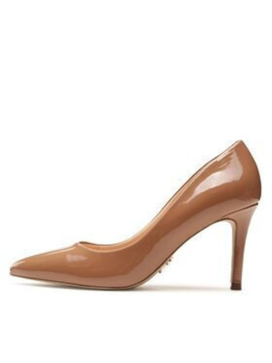 Pantofi cu toc Brown
