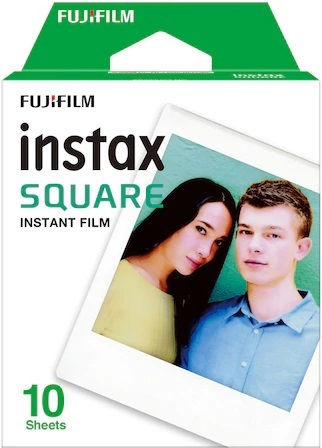 Fujifilm Instax Square SQ 1 Instant Camera Case Album & Square Photo Paper 1x10 Terracotta Orange