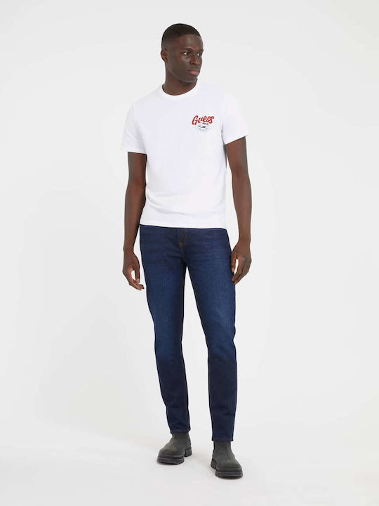 Guess Pantaloni de Bărbați din Jean Blue