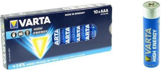 Varta LongLife Power Алкални Батерии AAA 1.5V 10бр