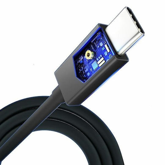 3MK Hyper Thunderbolt 3 Cable 240W Μαύρο 1m
