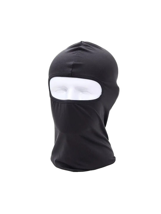 Polyester Rider Full Face Balaclava in Black Colour Black Colour