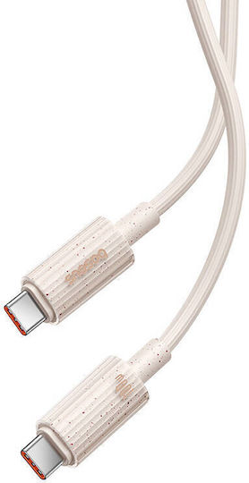 Baseus Series USB 2.0 Cable USB-C male - USB-C 100W Pink 2m (P10360202421-01)