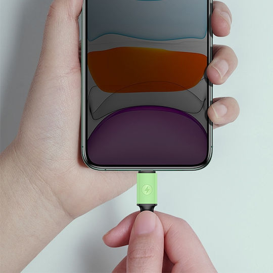 Usams US-SJ436 USB 2.0 Kabel USB Typ-C männlich - USB-A Gelbe 1m SJ436USB03