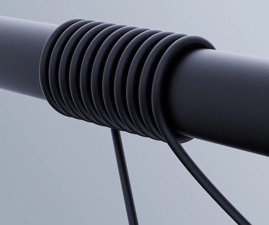 Aukey USB 2.0 Cable USB-C male - USB-C 100W PD Μαύρο 1m AKAUKKUCBSCC101