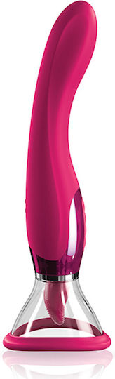 Jimmyjane Vibrator mit Fernbedienung 25.8cm Fuchsie