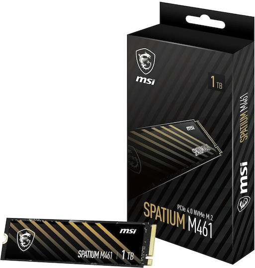 MSI Spatium M461 SSD 1TB Tip M.2 Cu Conexiune PCI Express 4.0 S78-440L1D0-P83