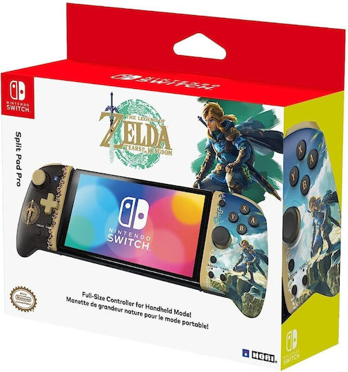 Hori Split Pad Pro Wireless Gamepad for Switch The Legend of Zelda Tears of the Kingdom