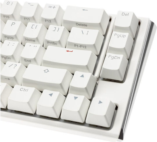Ducky One 3 SF Gaming Mechanical Keyboard 65% with Cherry MX Silent Red switches and RGB lighting (English US) Pure White