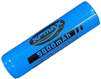 Xfmax Wiederaufladbare Batterie 18650 9800mAh 3.7V 1Stück