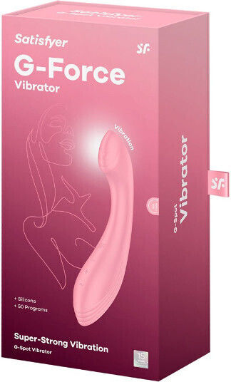 Satisfyer G-Force Vibrator G-Spot 20cm Roz