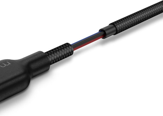 Mophie Charge Stream Geflochten USB-C zu Lightning Kabel 30W Weiß 1m (409912832)