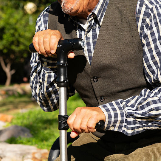 InnovaGoods Gray Walking Stick V0103837