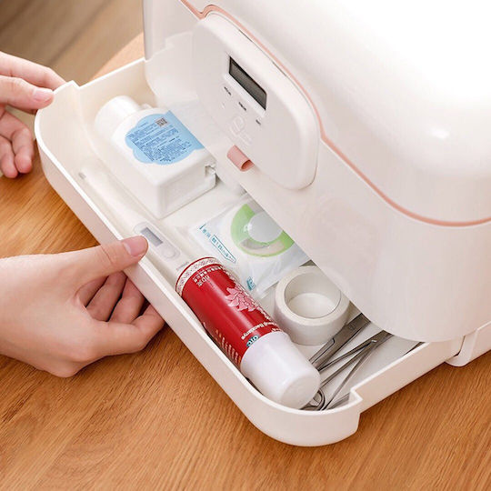 Plastic First Aid Box with Lock