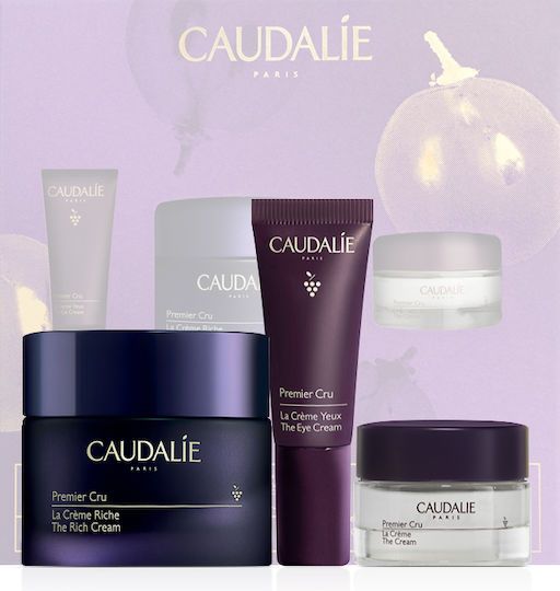 Caudalie Premier Cru Σετ Περιποίησης για Ενυδάτωση & Αντιγήρανση 3τμχ