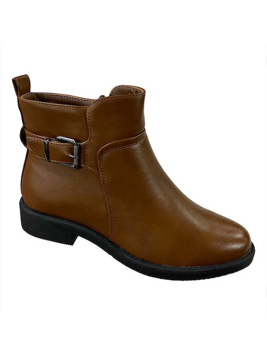 Ustyle Women's Chelsea Boots Brown