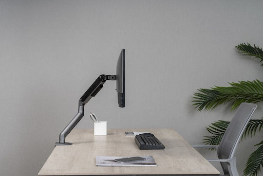 Gembird MA-DA1-05 Schreibtisch Ständer Bildschirm bis zu 32" mit Arm