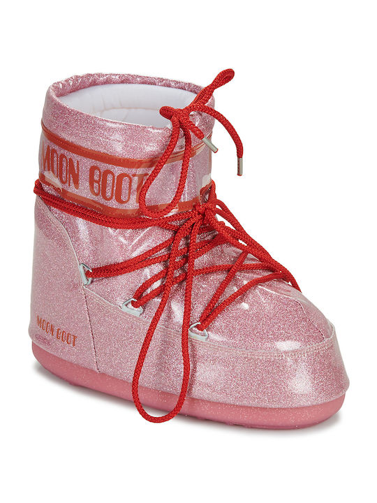 Moon Boot Icon Low Damenstiefel Rosa