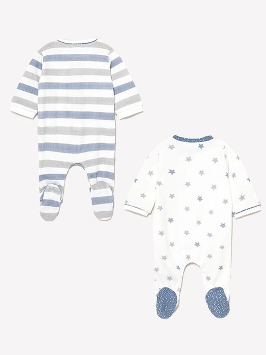 Mayoral Baby Bodysuit Set BLUE