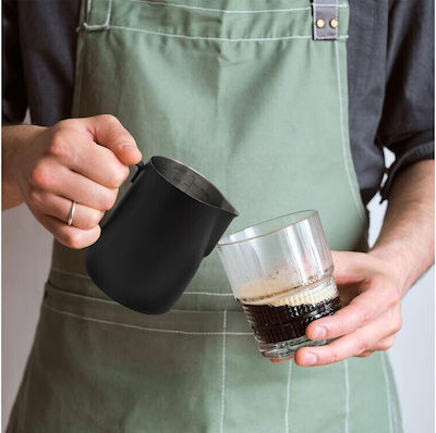 Forneed Carafă de lapte Barista Capacitate 350ml Black