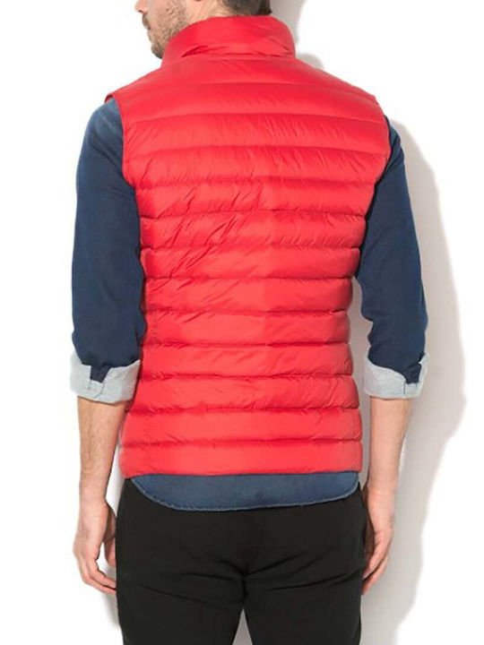 Geox Ärmellos Herren Jacke Lässig Rot