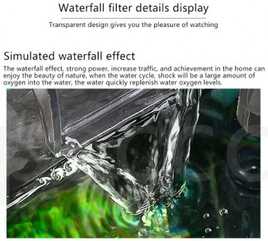 Jeneca În aer liber Filtru pentru Acvarii cu Volum 160lt/h