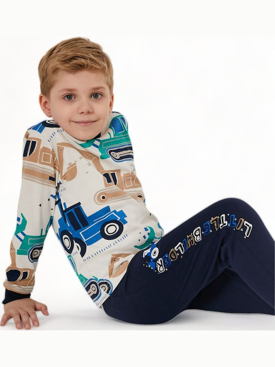 Roly Poly Kids' Pajamas Winter Ecru