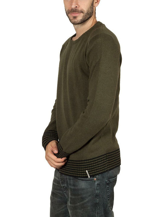 Anerkjendt Men's Long Sleeve Sweater Khaki