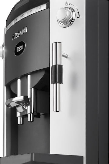 Teesa Aroma 700 Automatic Espresso Coffee Machine 1400W Pressure 15bar with Coffee Grinder TSA4001