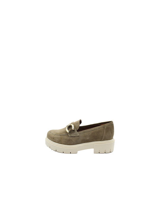 Commanchero Original Women's Moccasins in Beige Color