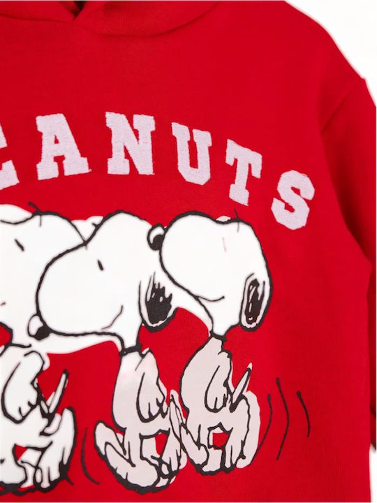 Set Trening pentru Copii Roșu-Gri 2 Bucăți Snoopy
